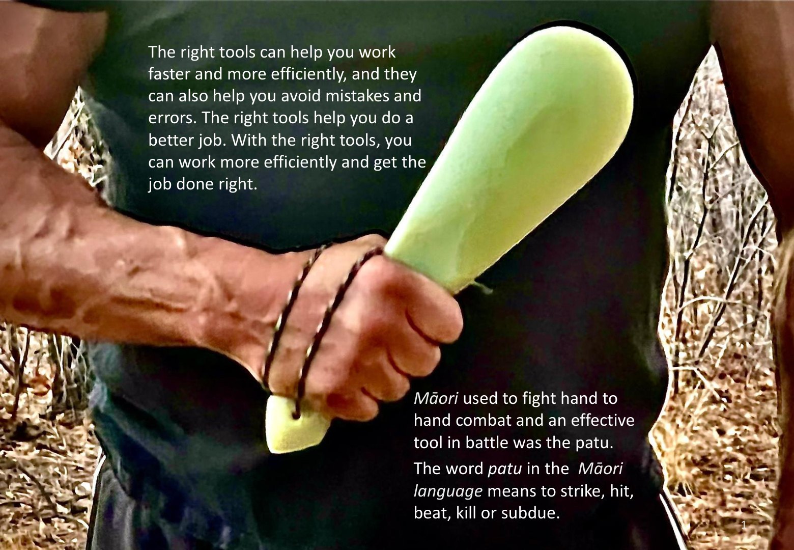 The right tools help people work more safely