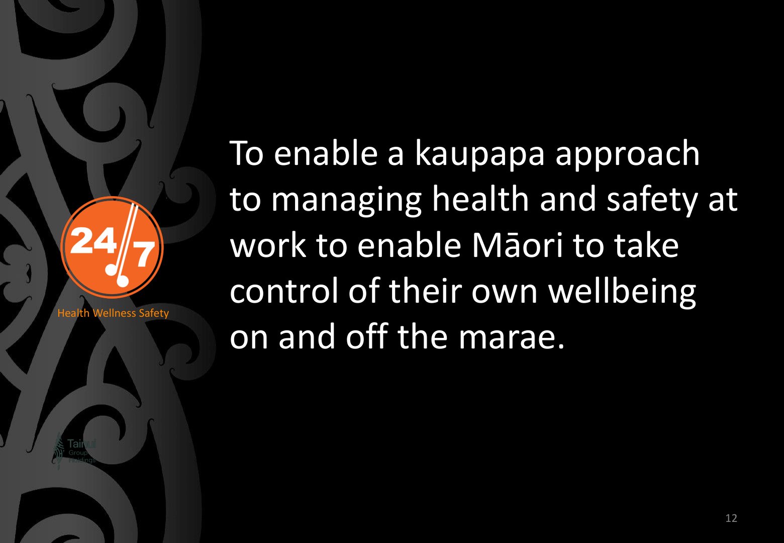 Kaupapa approach to health and safety