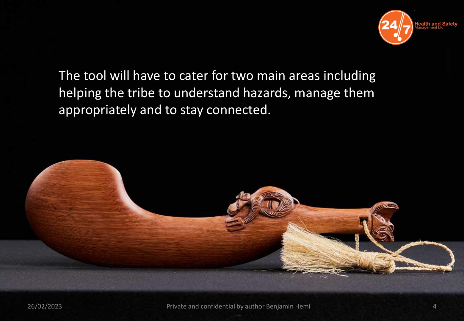 Kaupapa Māori safety tool concept
